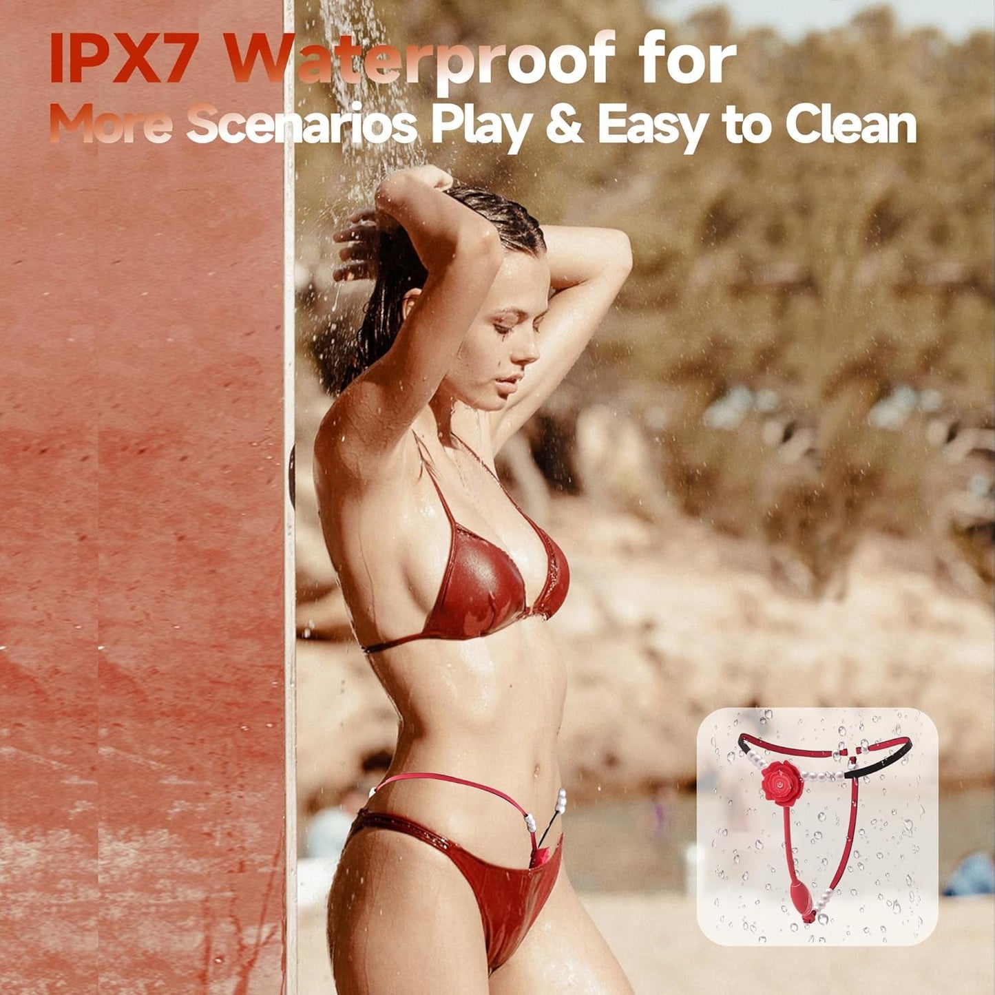 RosePearl App Control Wearable Panty Thong Vibrator - Vixen | Nova Network