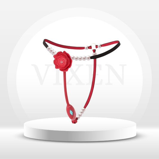 RosePearl App Control Wearable Panty Thong Vibrator - Vixen | Nova Network
