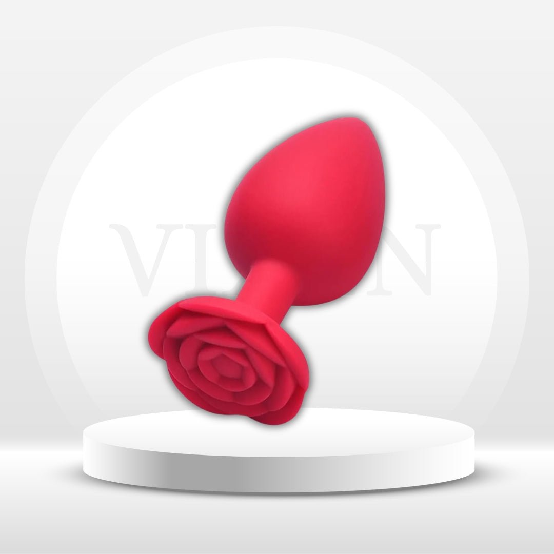 RosePetal Silicone Rose Butt Plug - Vixen | Nova Network