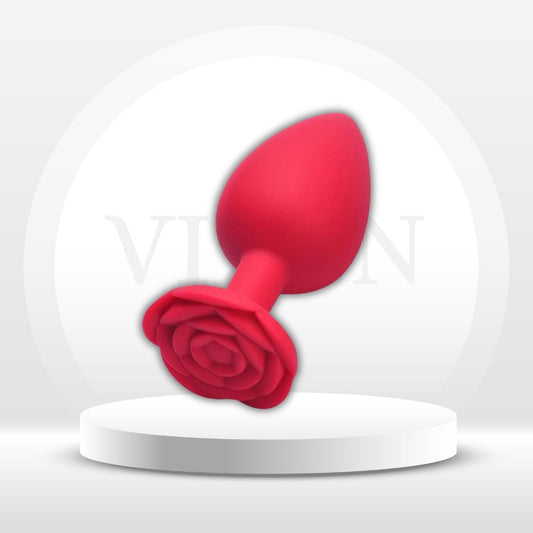 RosePetal Silicone Rose Butt Plug - Vixen | Nova Network