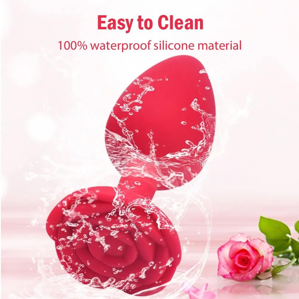 RosePetal Silicone Rose Butt Plug - Vixen | Nova Network