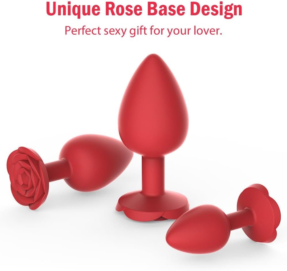 RosePetal Silicone Rose Butt Plug - Vixen | Nova Network