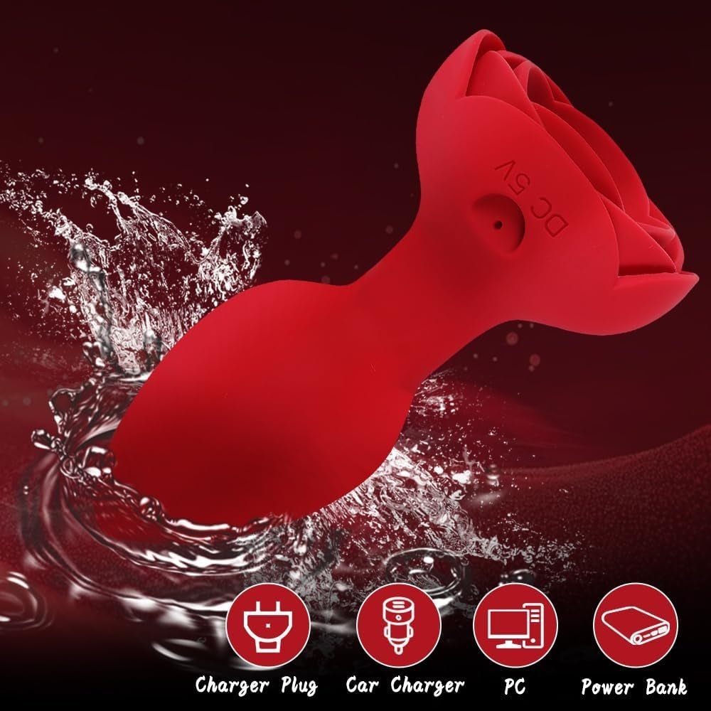 RoseRadiance Light - Up Rose Anal Plug - Vixen | Nova Network