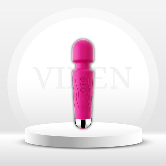 RoseRelief Rose Pink Clitoral Wand Vibrator - Vixen | Nova Network