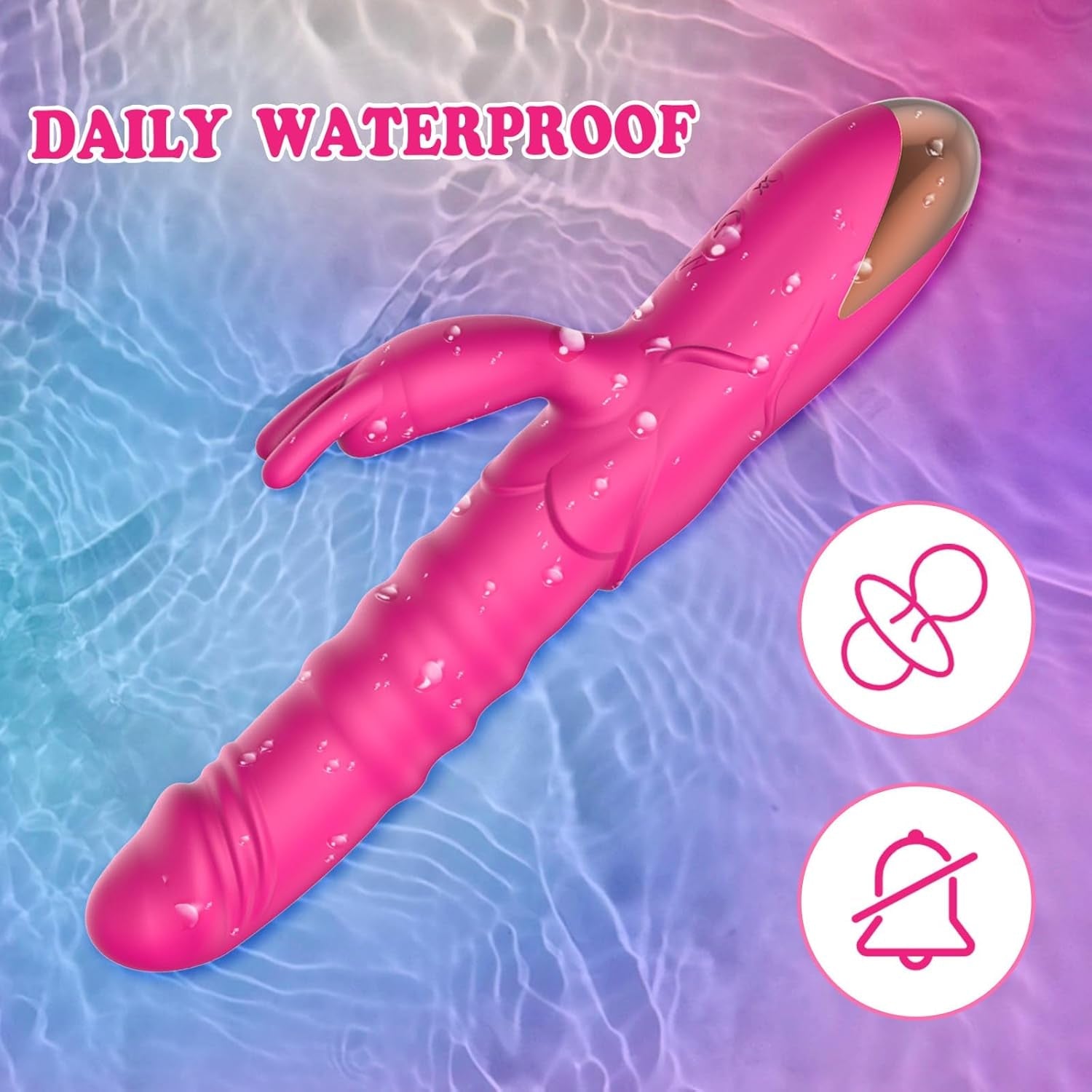 RoseRider Thrusting Rabbit Vibrator - Vixen | Nova Network