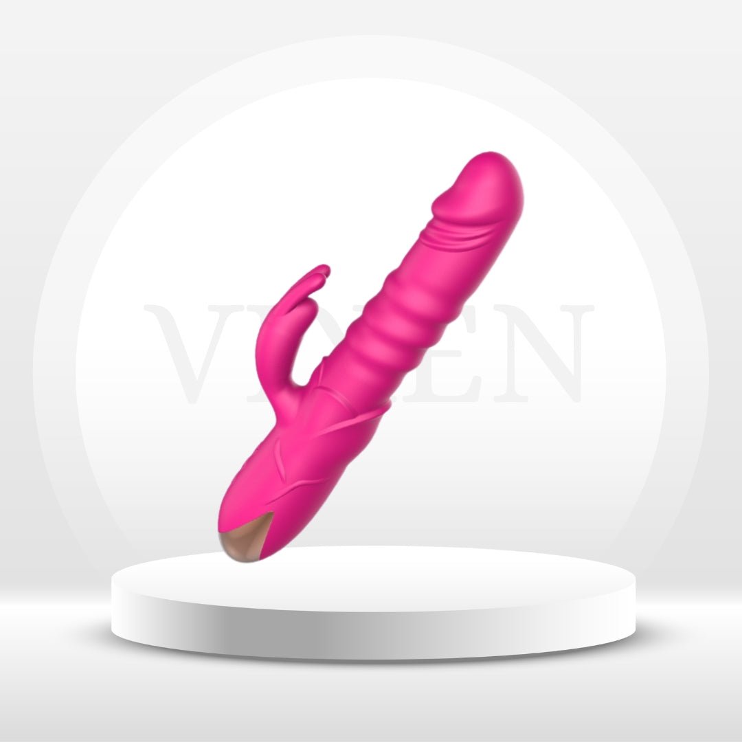 RoseRider Thrusting Rabbit Vibrator - Vixen | Nova Network