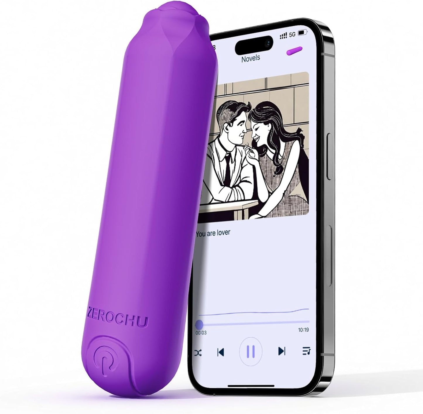 RoseSignal Bullet Vibrator with Smart App Control - Vixen | Nova Network