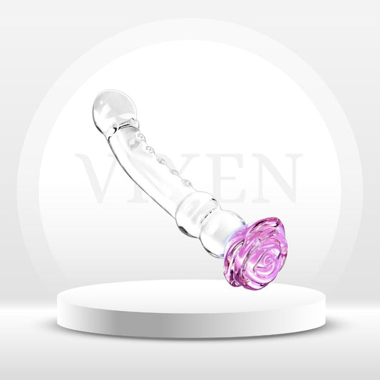 RoseSpire Glass Beads Anal Wand - Vixen | Nova Network