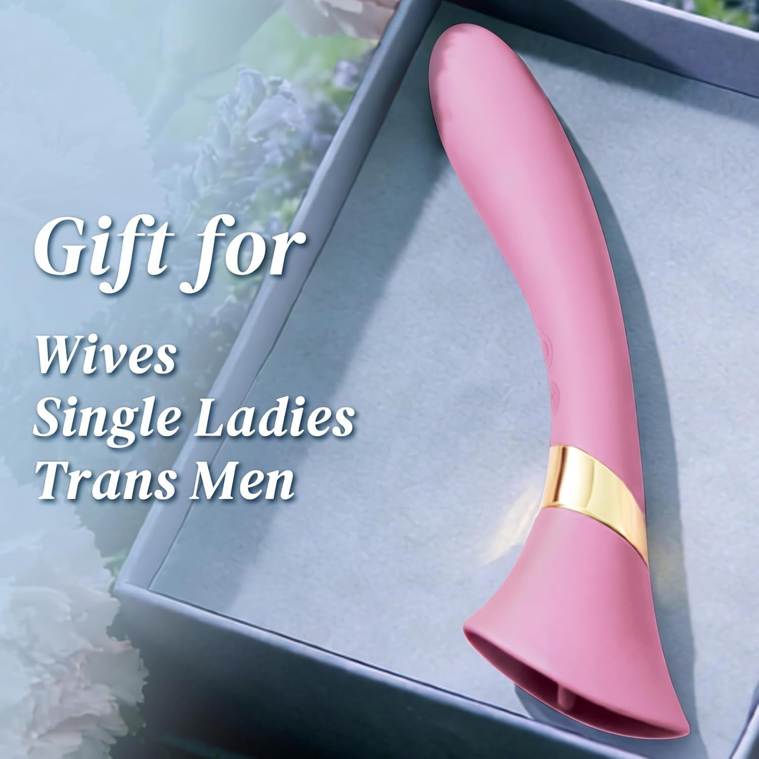 RoseTease Clit Licking Vibrator Dual Motor Tongue Wand - Vixen | Nova Network