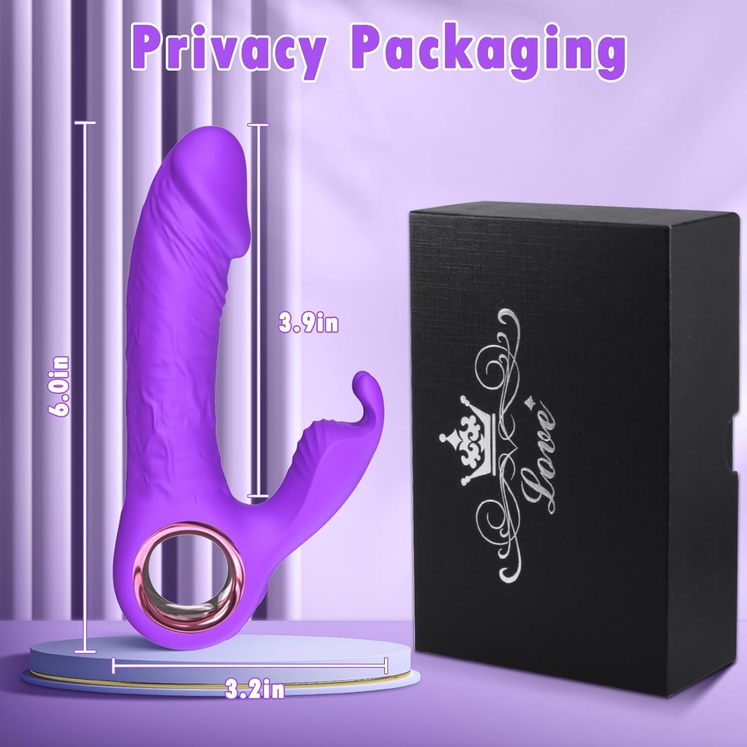 RoseThrust Dual - Action Rabbit Vibrator - Vixen | Nova Network