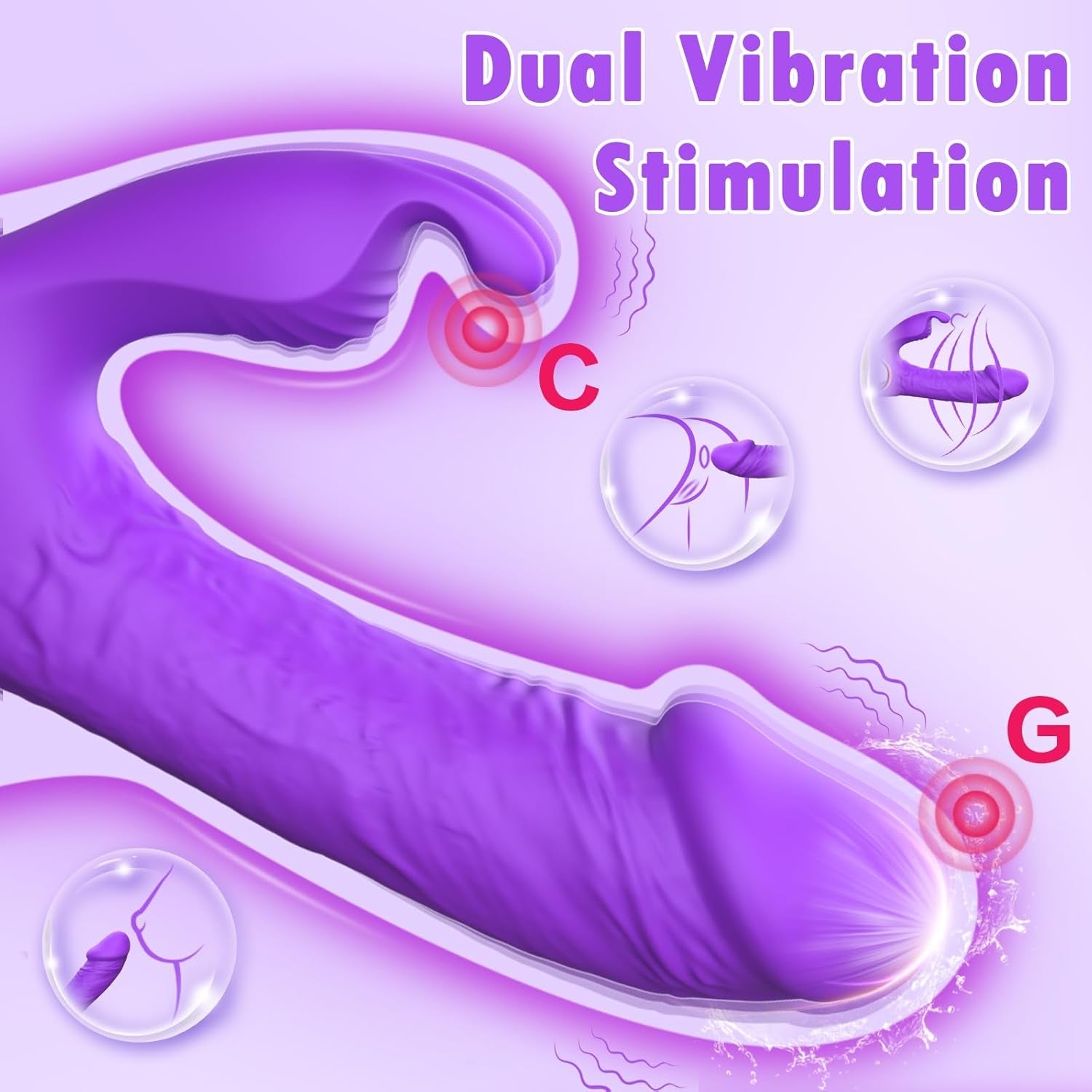 RoseThrust Dual - Action Rabbit Vibrator - Vixen | Nova Network