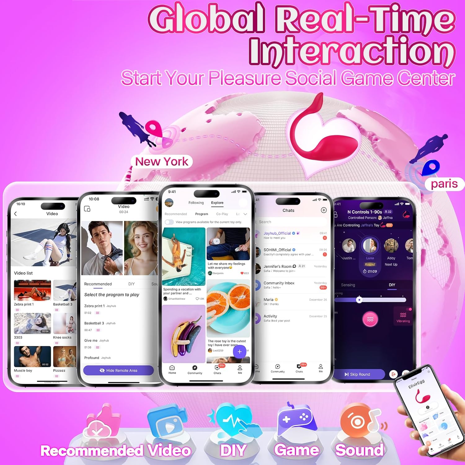 RoseWhirl App - Controlled Panty Vibe - Vixen | Nova Network