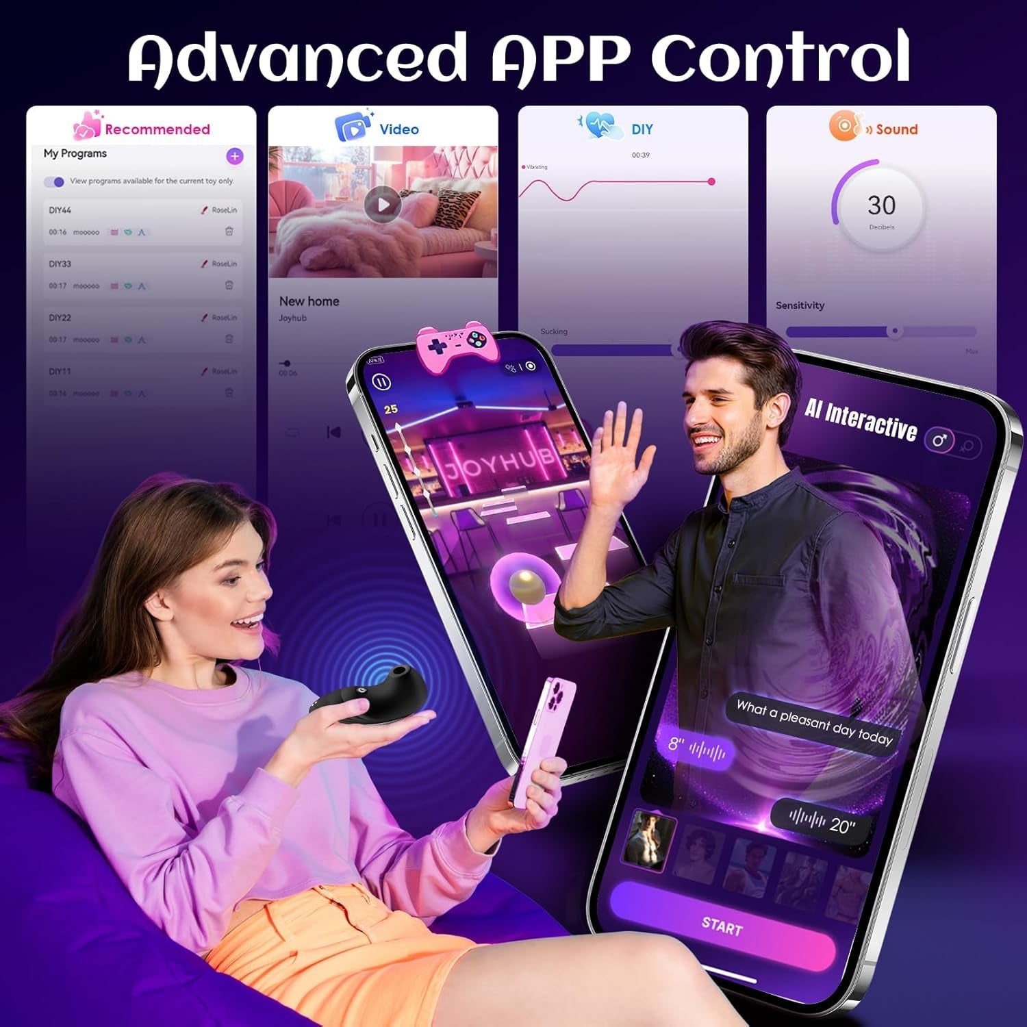 RoseWhisper Rose Clitoral Suction Vibrator - Vixen | Nova Network