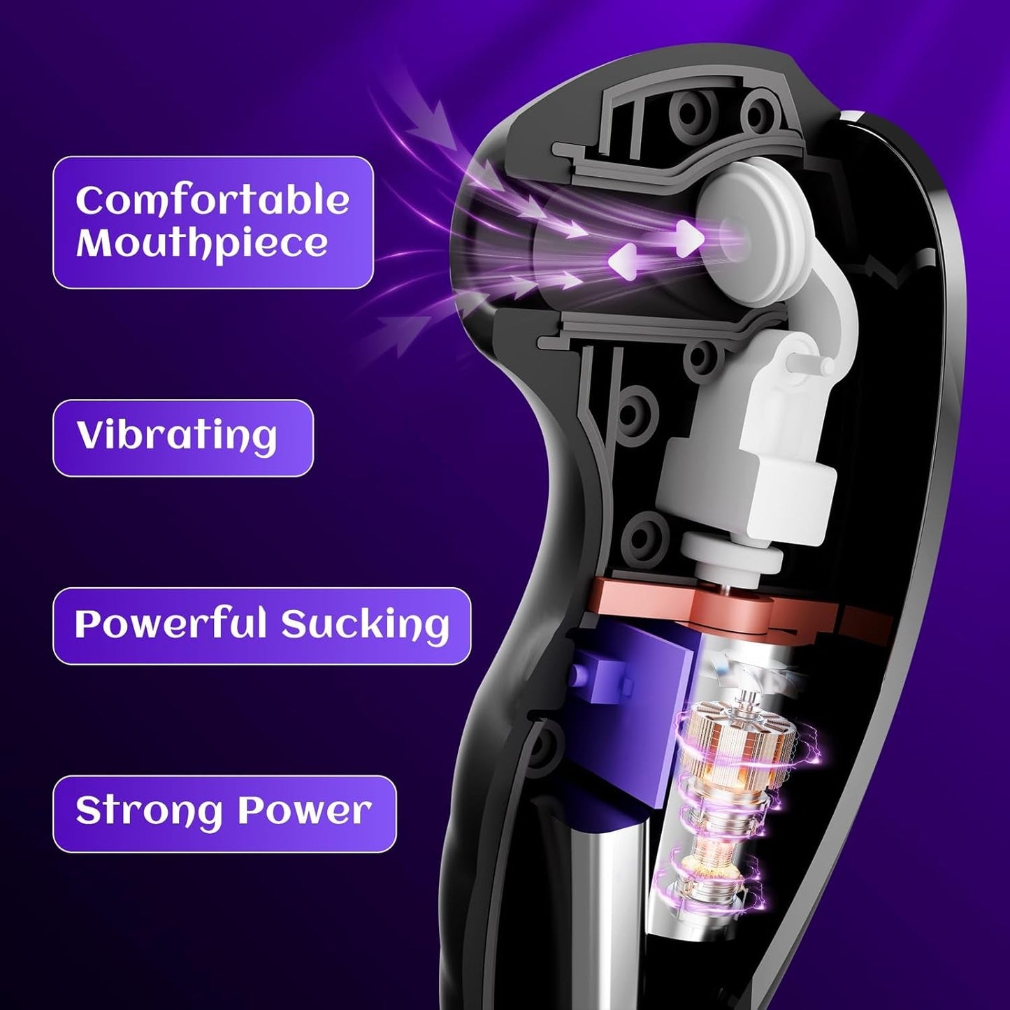 RoseWhisper Rose Clitoral Suction Vibrator - Vixen | Nova Network