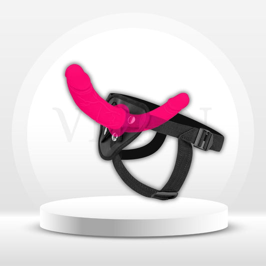 RosewoodDuet Double-Ended Dildo Strap-On - Vixen | Nova Network