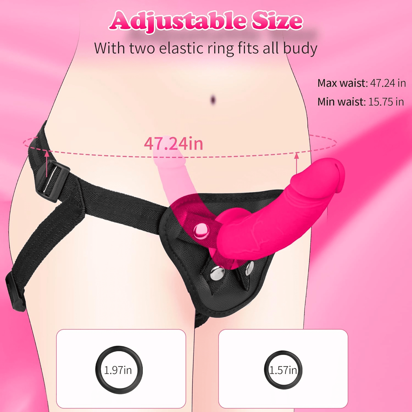 RosewoodDuet Double-Ended Dildo Strap-On - Vixen | Nova Network