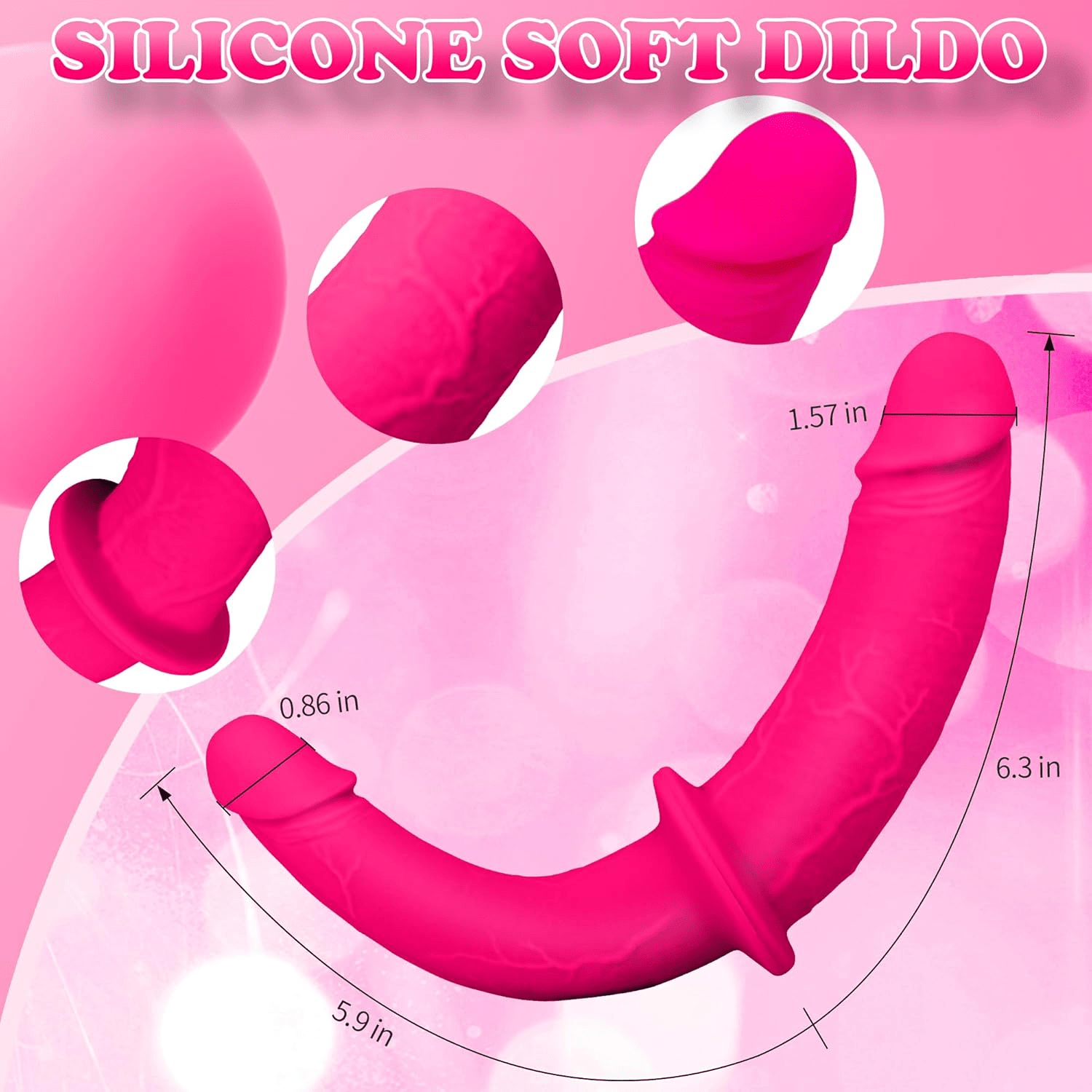 RosewoodDuet Double-Ended Dildo Strap-On - Vixen | Nova Network