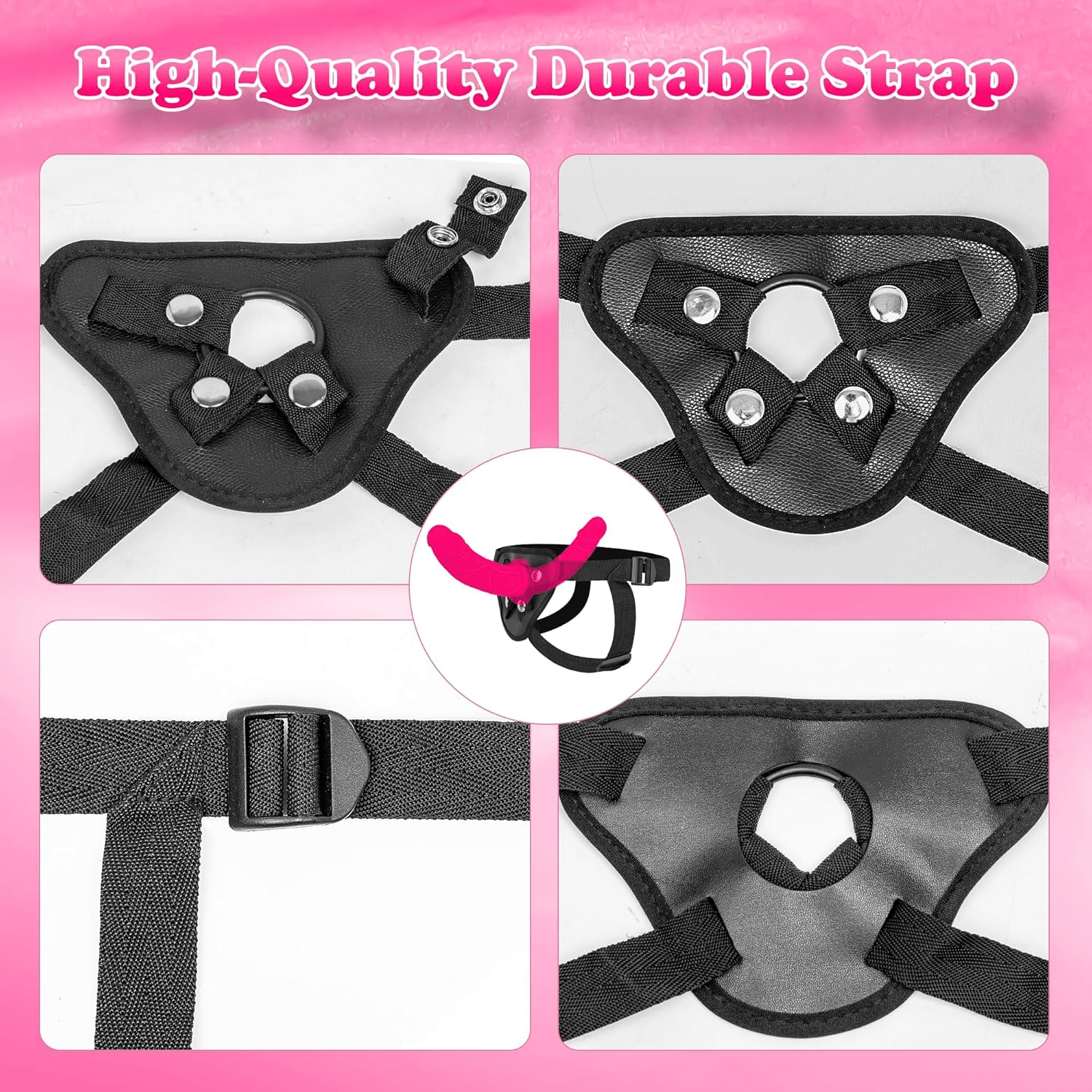 RosewoodDuet Double-Ended Dildo Strap-On - Vixen | Nova Network