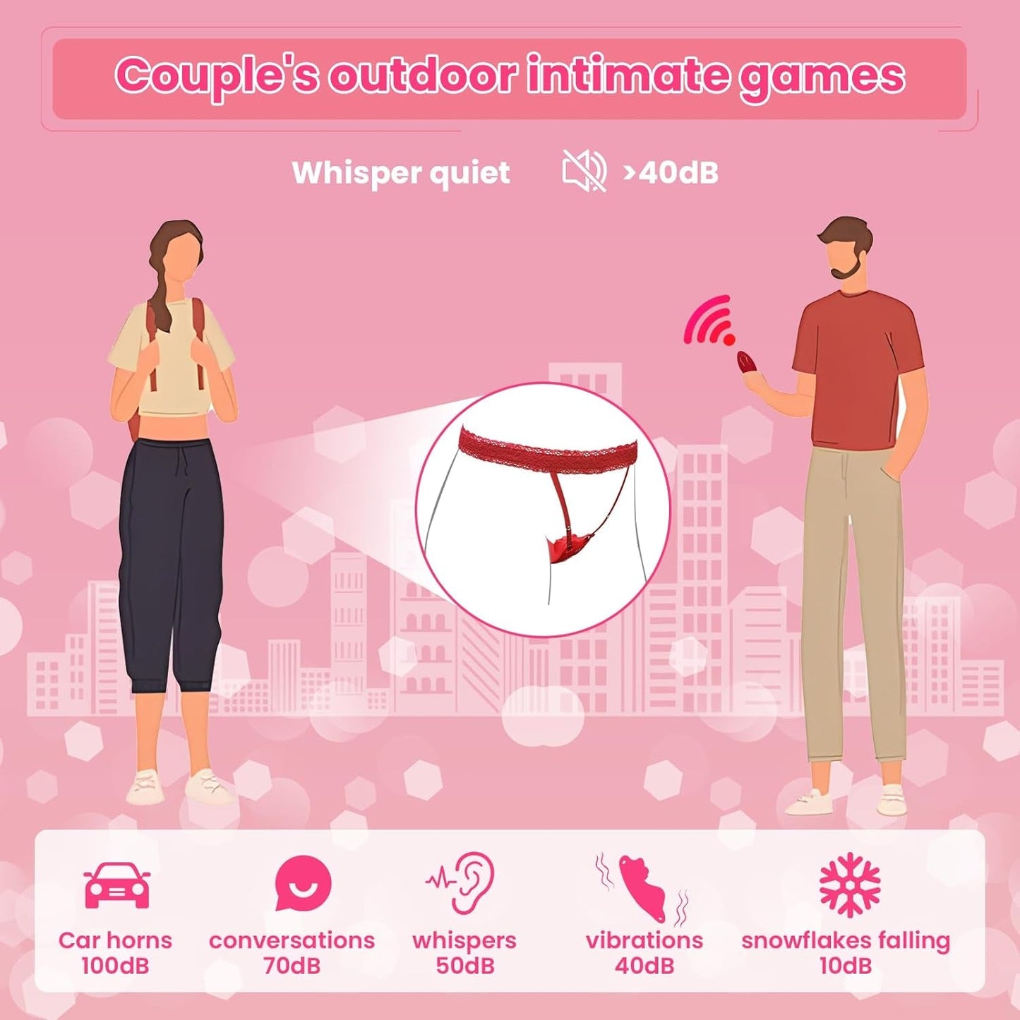 RoséWrap Wearable Panty Vibrator with Remote - Vixen | Nova Network