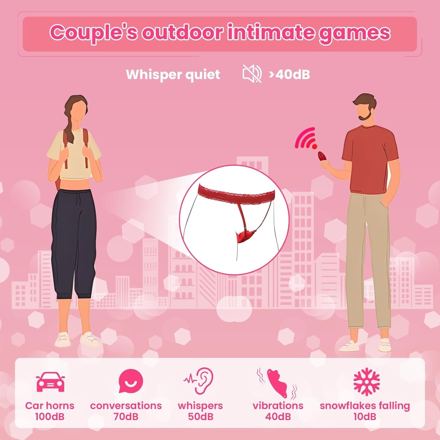 RoséWrap Wearable Panty Vibrator with Remote - Vixen | Nova Network