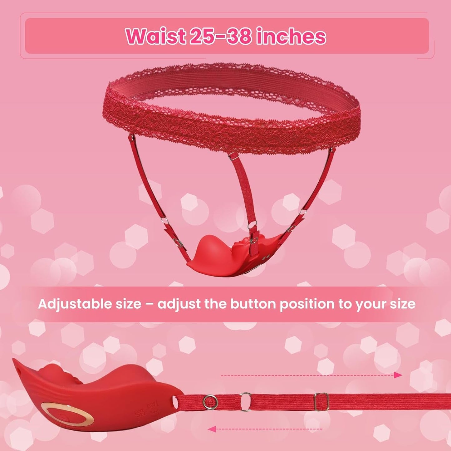 RoséWrap Wearable Panty Vibrator with Remote - Vixen | Nova Network