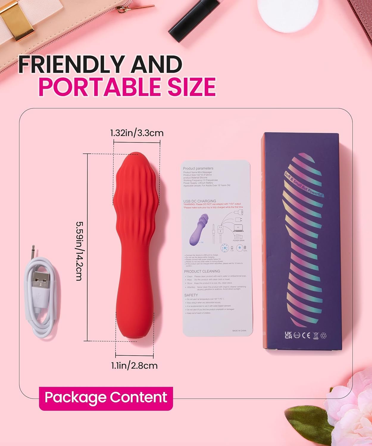 RotaCurve Rotating G - Spot Vibrator Wand - Vixen | Nova Network