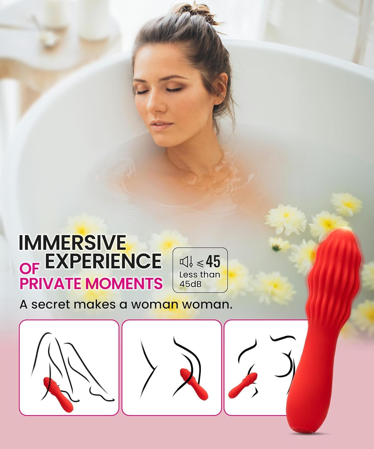 RotaCurve Rotating G - Spot Vibrator Wand - Vixen | Nova Network