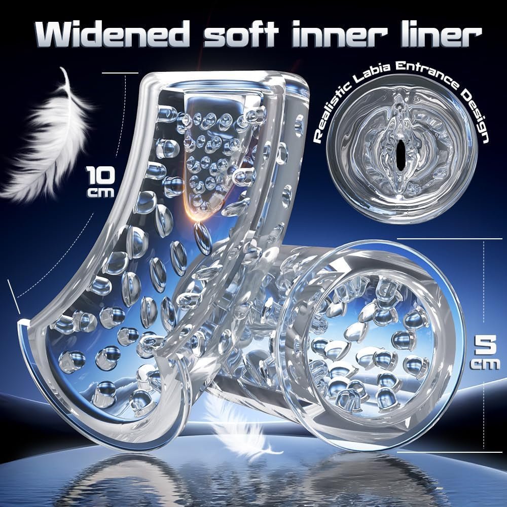 RotaRush Rotating Suction Male Stroker LED Display - Vixen | Nova Network