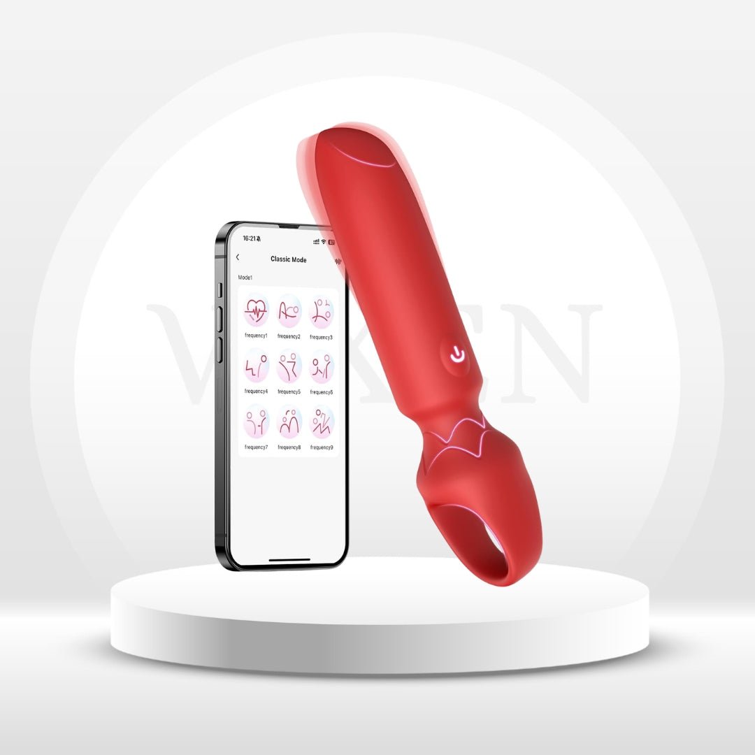 RougeKiss Mini Bullet Vibrator for G-Spot and Clitoral Stimulation - Vixen Adult Playroom