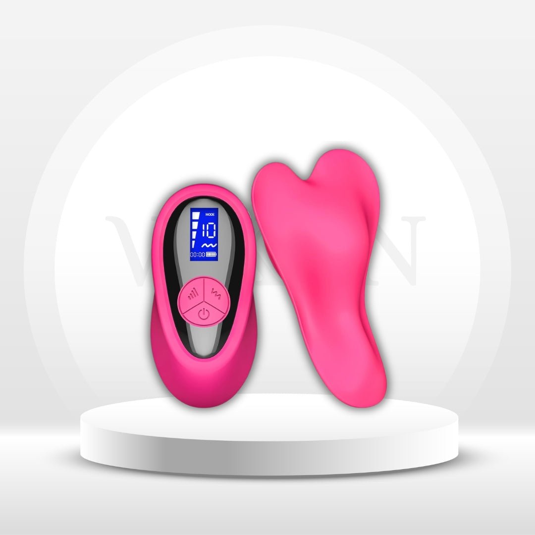 RougeMuse LCD Control Dual Stimulation Panty Vibrator - Vixen | Nova Network