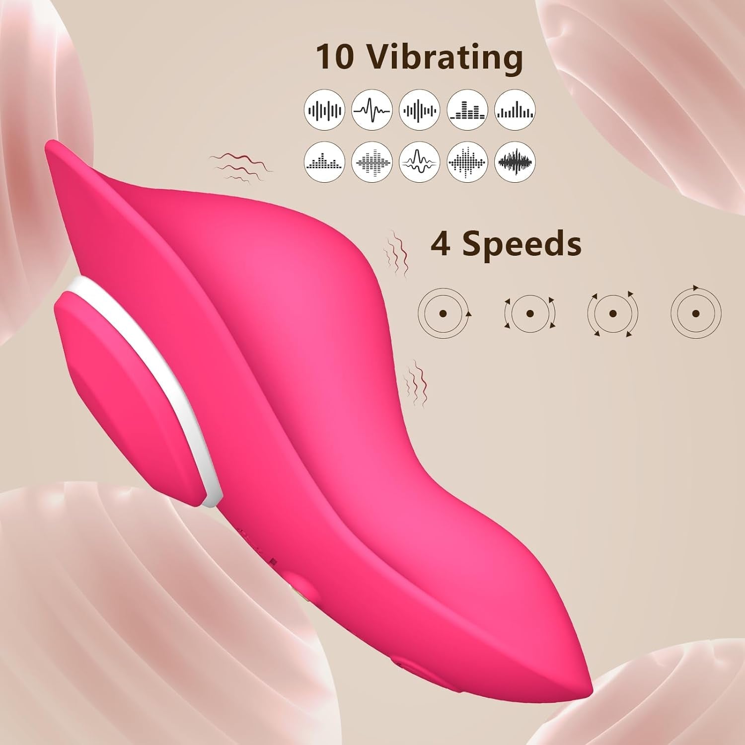 RougeMuse LCD Control Dual Stimulation Panty Vibrator - Vixen | Nova Network