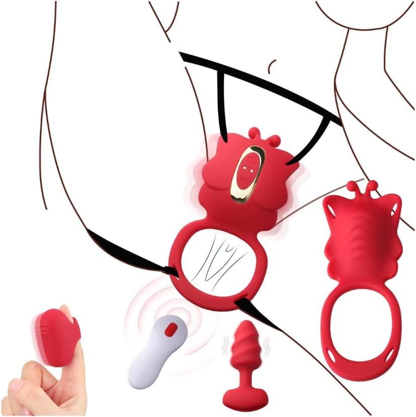 RougeRush 3 - in - 1 Couples Vibrator Kit - Vixen | Nova Network