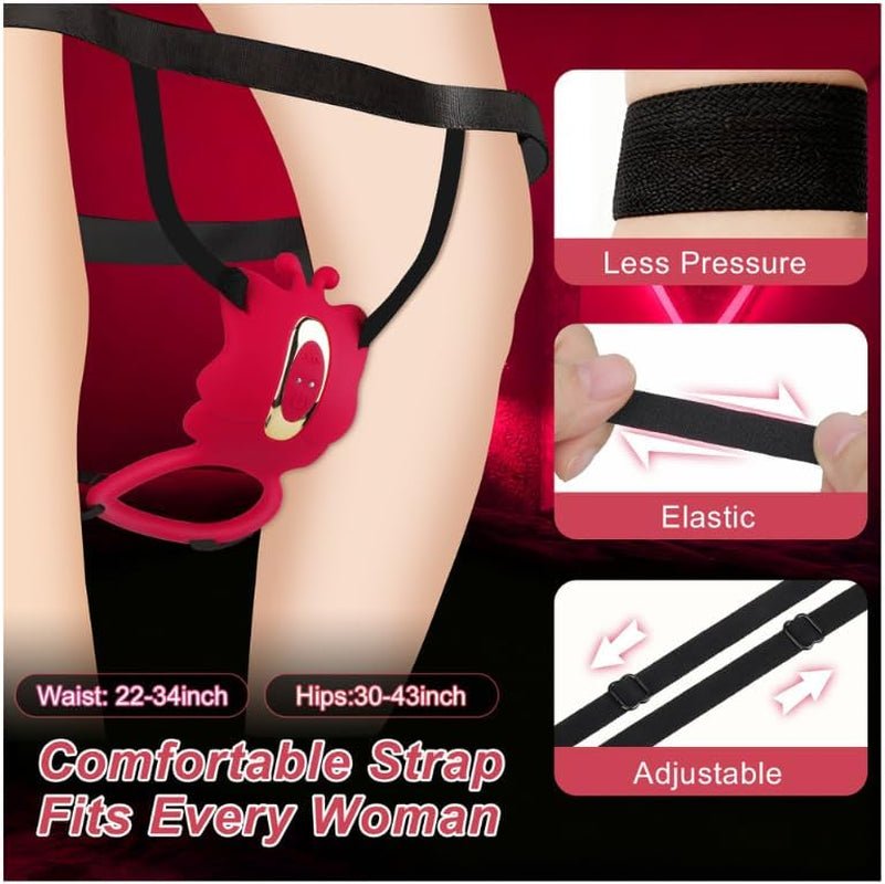RougeRush 3 - in - 1 Couples Vibrator Kit - Vixen | Nova Network
