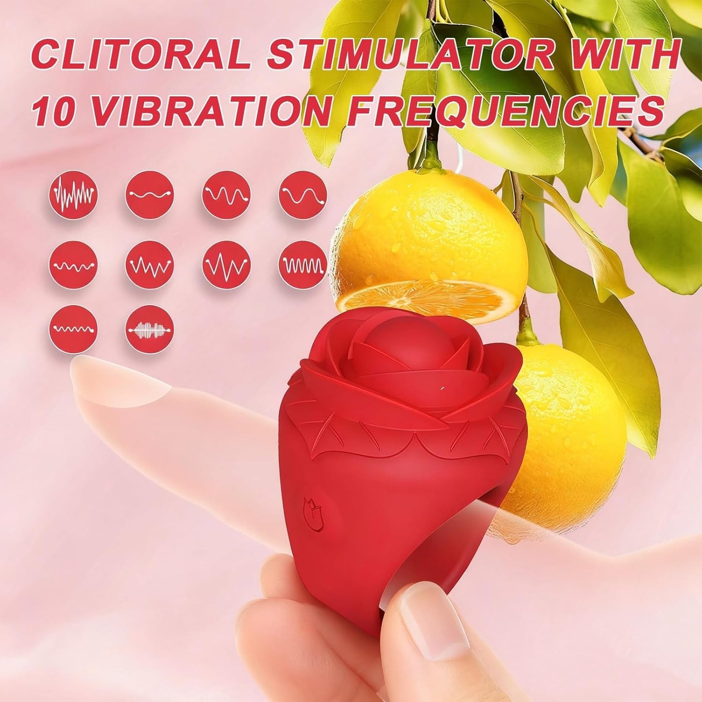 RubyLoop Finger Ring Clit Stimulation Vibrator - Vixen | Nova Network