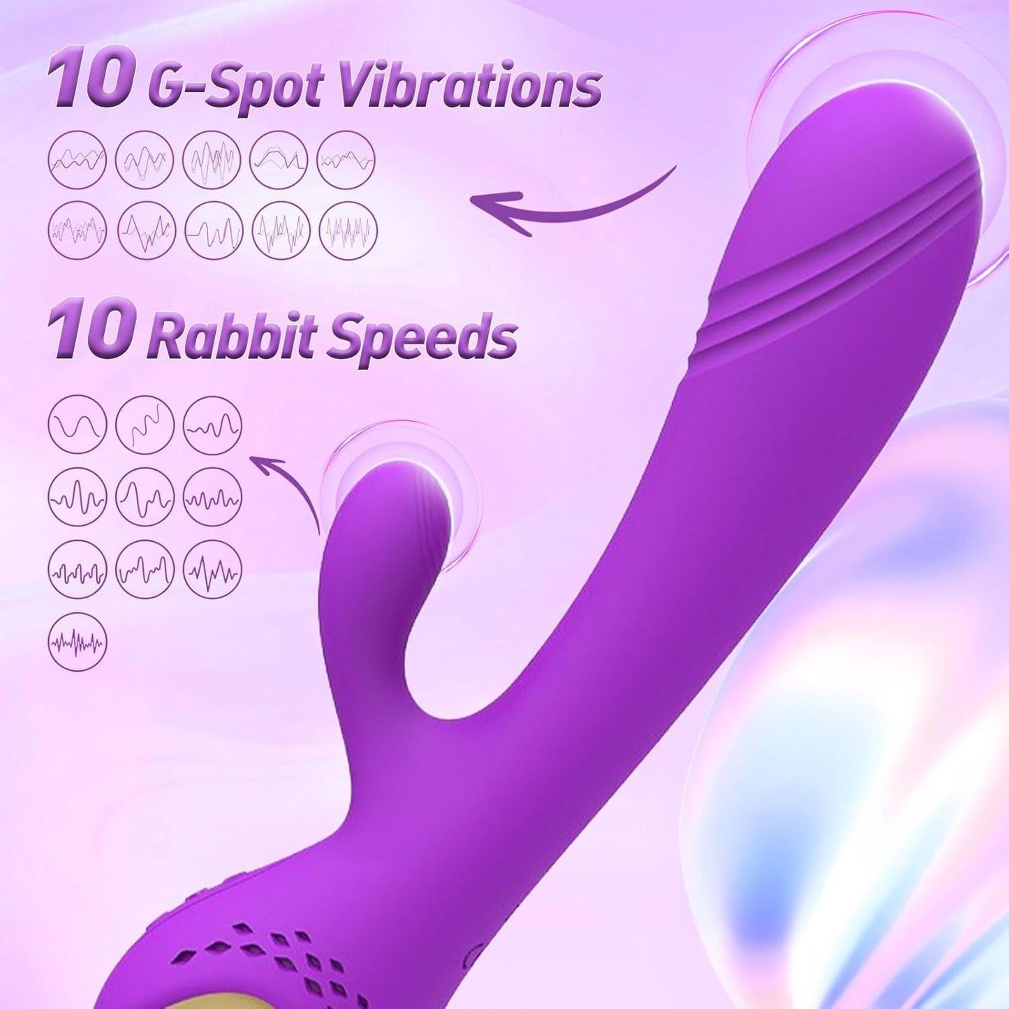 RumbleHare Powerful Dual - Motor Rabbit Vibrator - Vixen | Nova Network