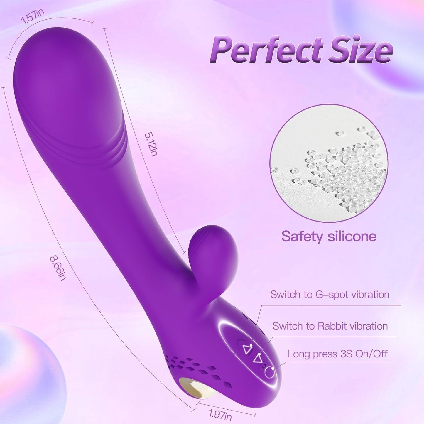 RumbleHare Powerful Dual - Motor Rabbit Vibrator - Vixen | Nova Network