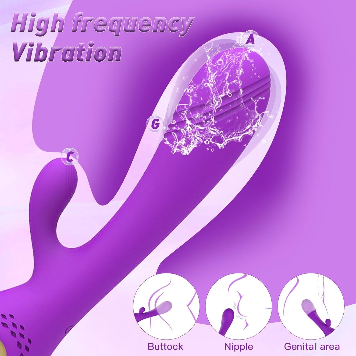 RumbleHare Powerful Dual - Motor Rabbit Vibrator - Vixen | Nova Network