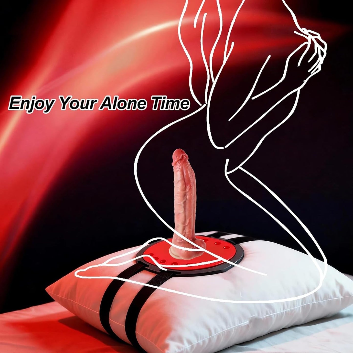 SaddleLock Suction Cup Dildo Mount Saddle - Vixen | Nova Network