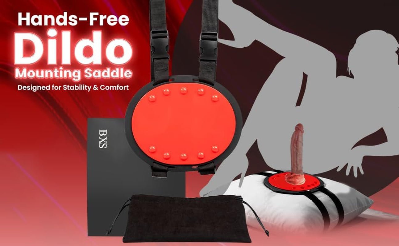 SaddleLock Suction Cup Dildo Mount Saddle - Vixen | Nova Network