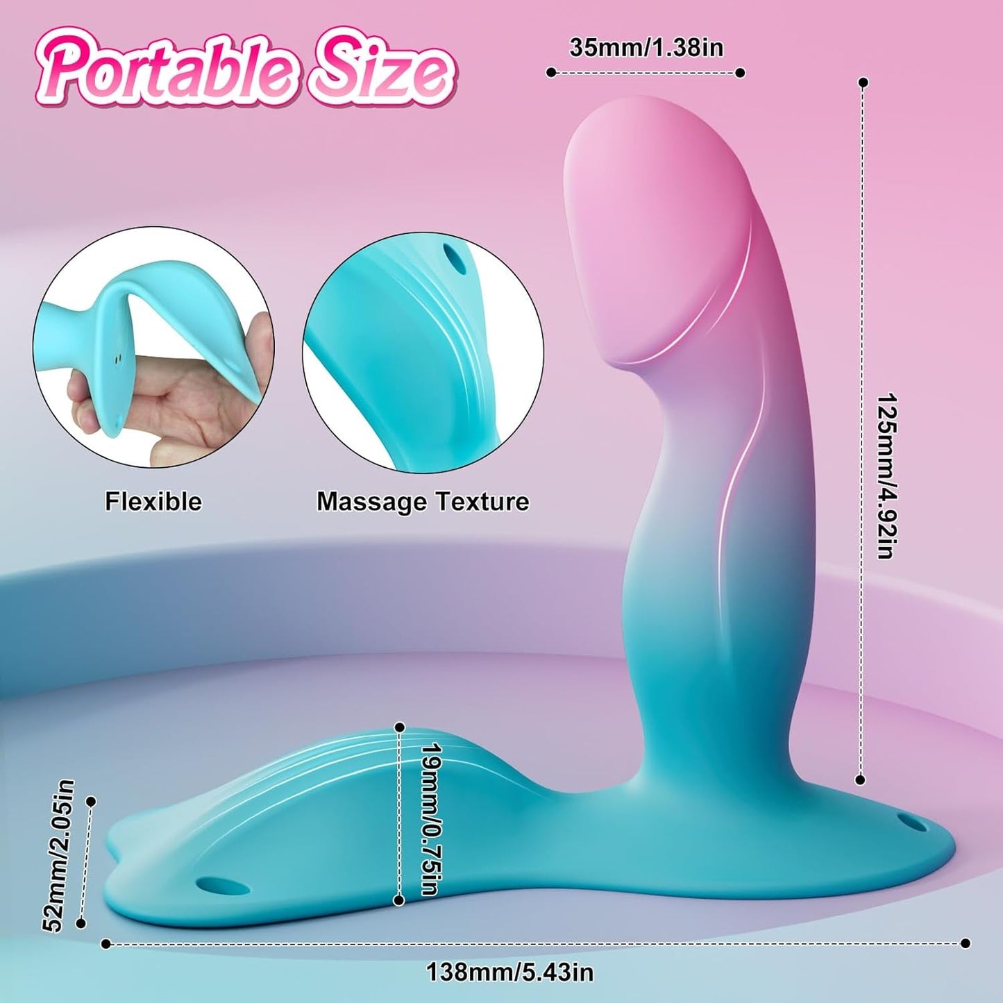 SaddleUp App-Control Riding Strap-On Dildo Vibrator - Vixen | Nova Network