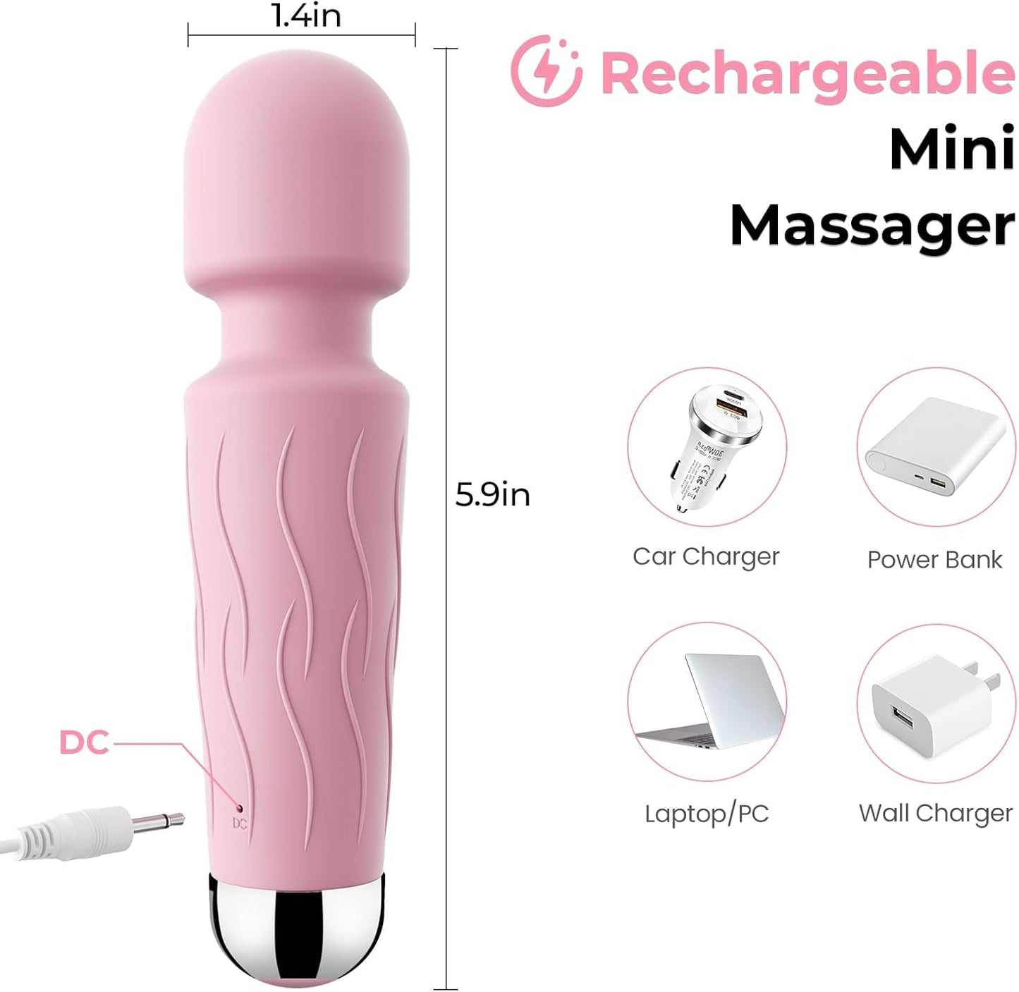 SatinBloom App Control Clitoral Wand Vibrator - Vixen | Nova Network