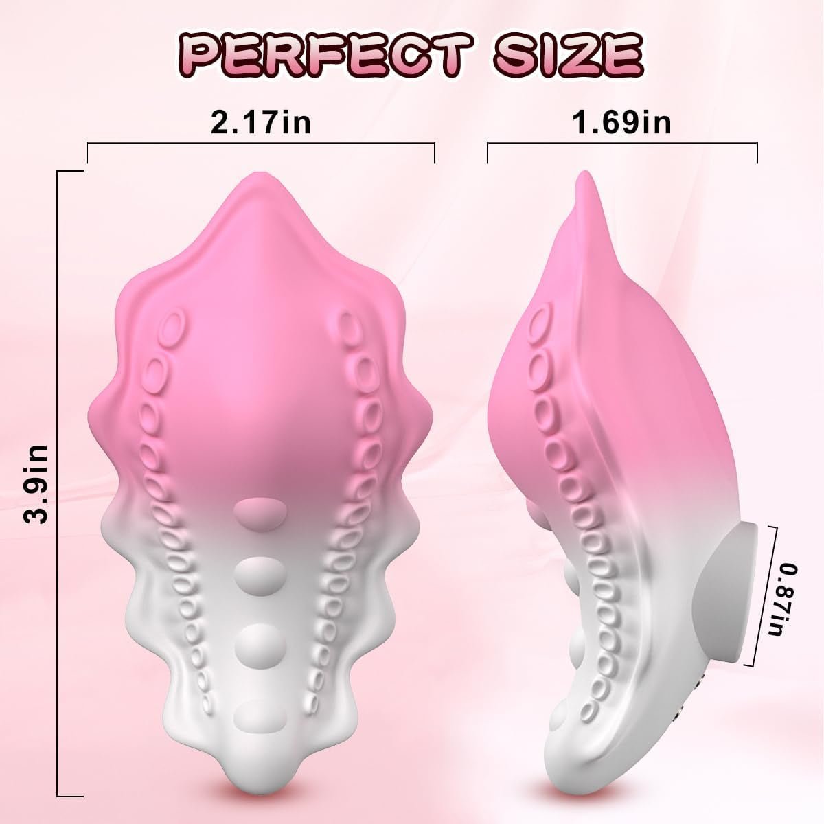 SatinFlutter Wearable Wavy Panty Vibrator - Vixen | Nova Network