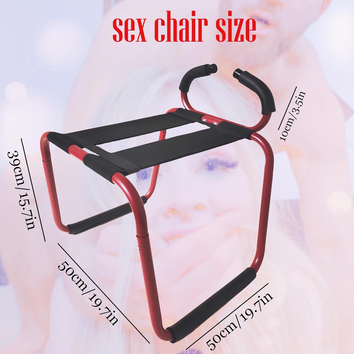 ScarletBounce Sex Chair with Armrests - Vixen | Nova Network