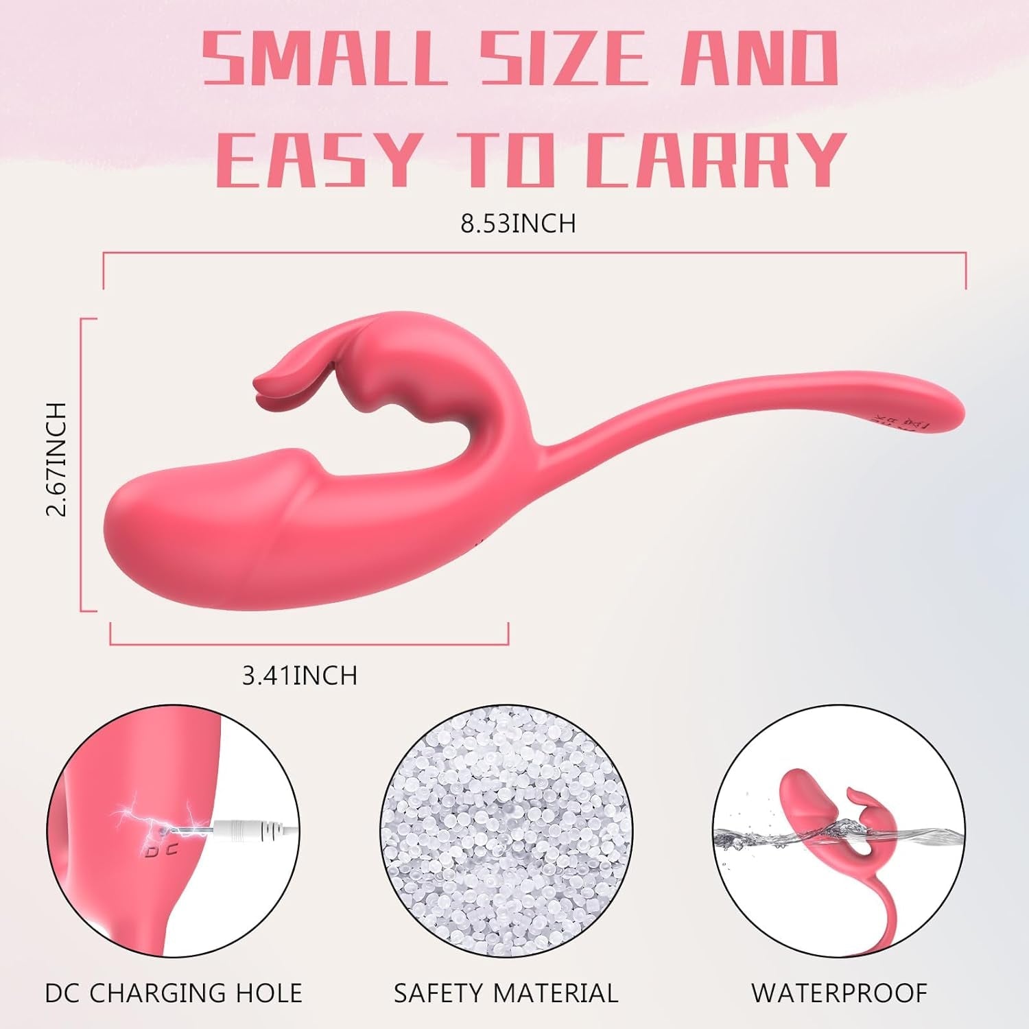 ScarletDuo Dual - Use Rabbit Vibrator, 20 Patterns - Vixen | Nova Network