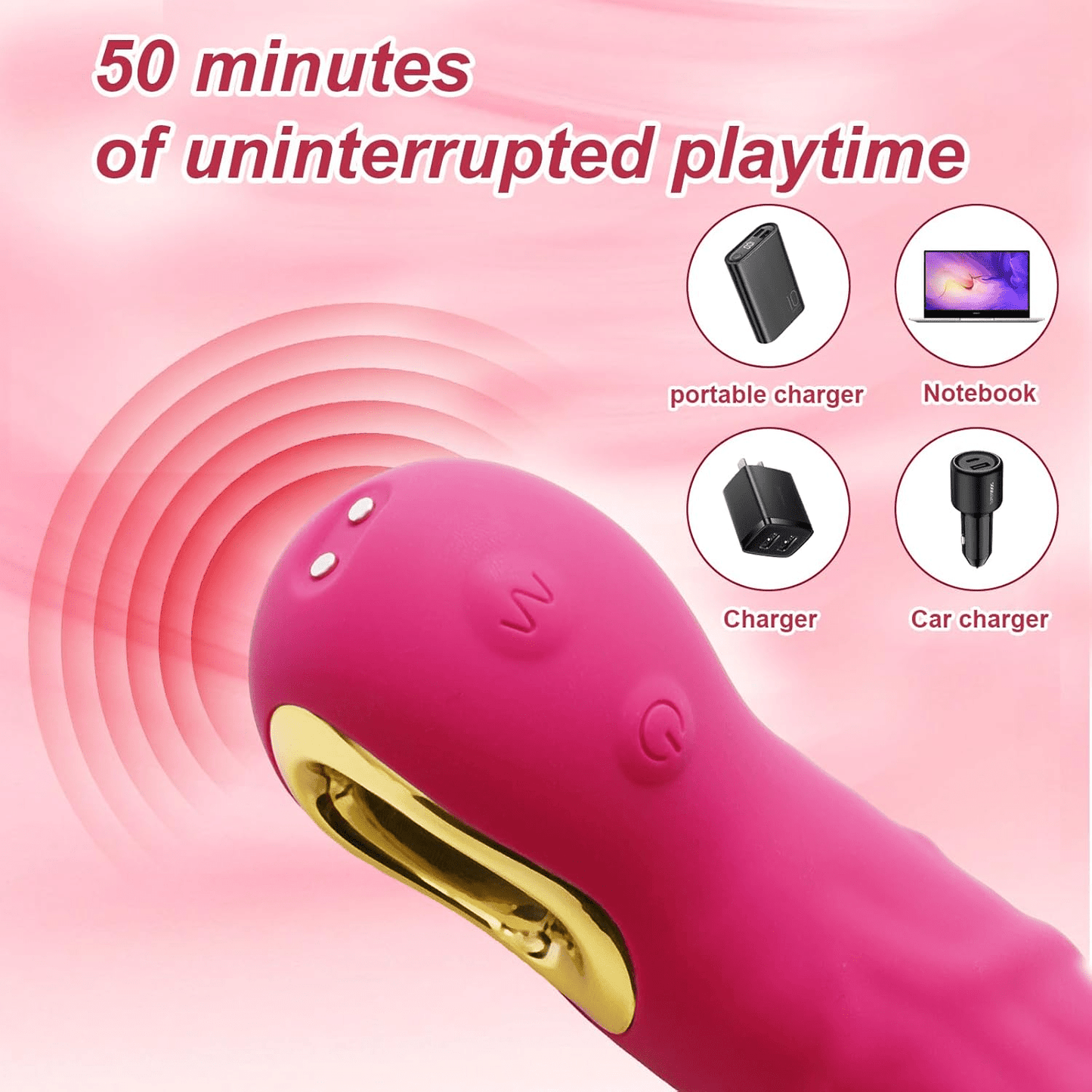 ScarletPulse 8.7 - Inch G - Spot Dildo Vibrator - Vixen | Nova Network