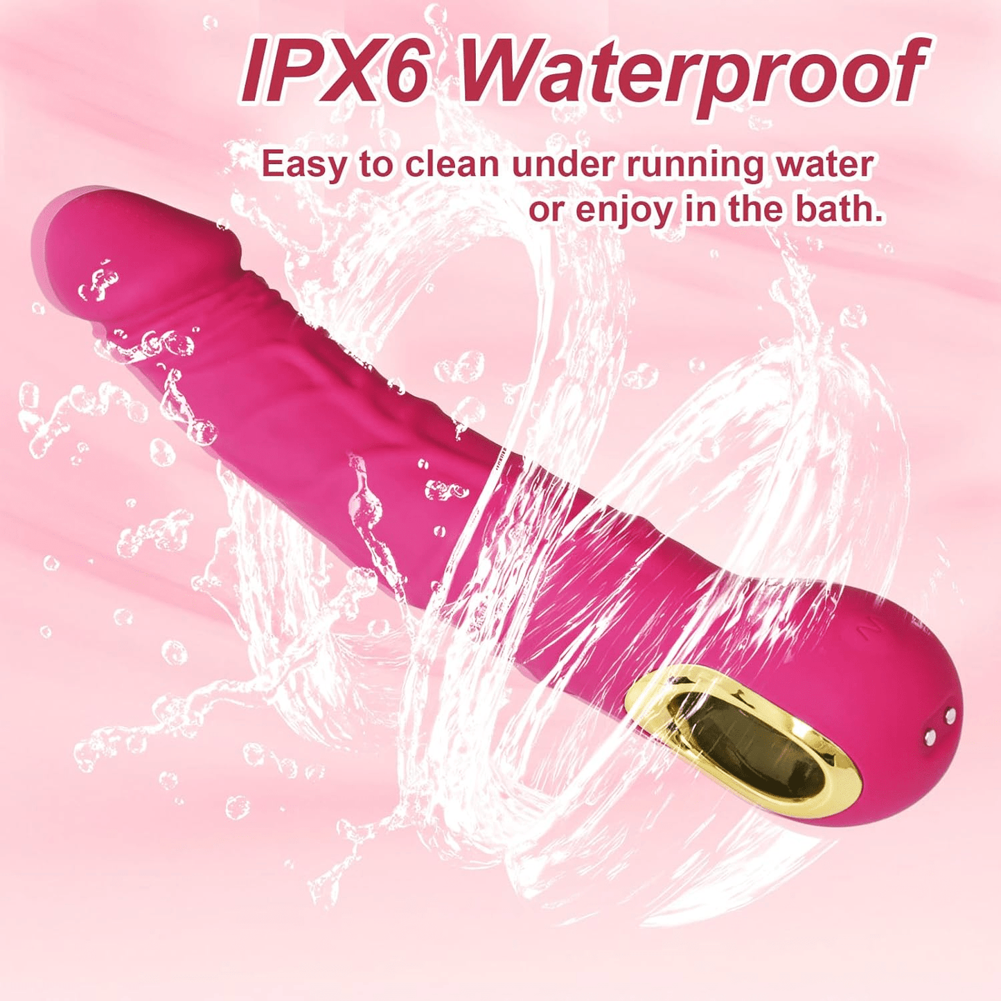 ScarletPulse 8.7 - Inch G - Spot Dildo Vibrator - Vixen | Nova Network