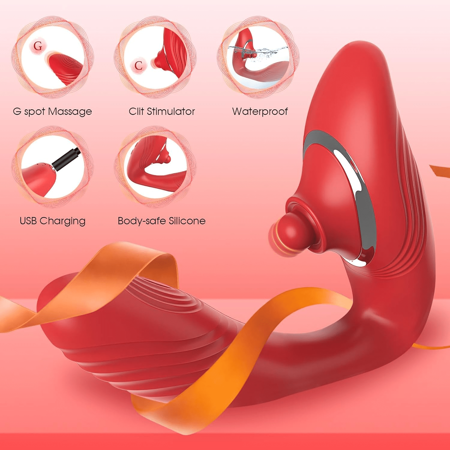 ScarletTap Wearable Tapping G - Spot Vibrator - Vixen | Nova Network