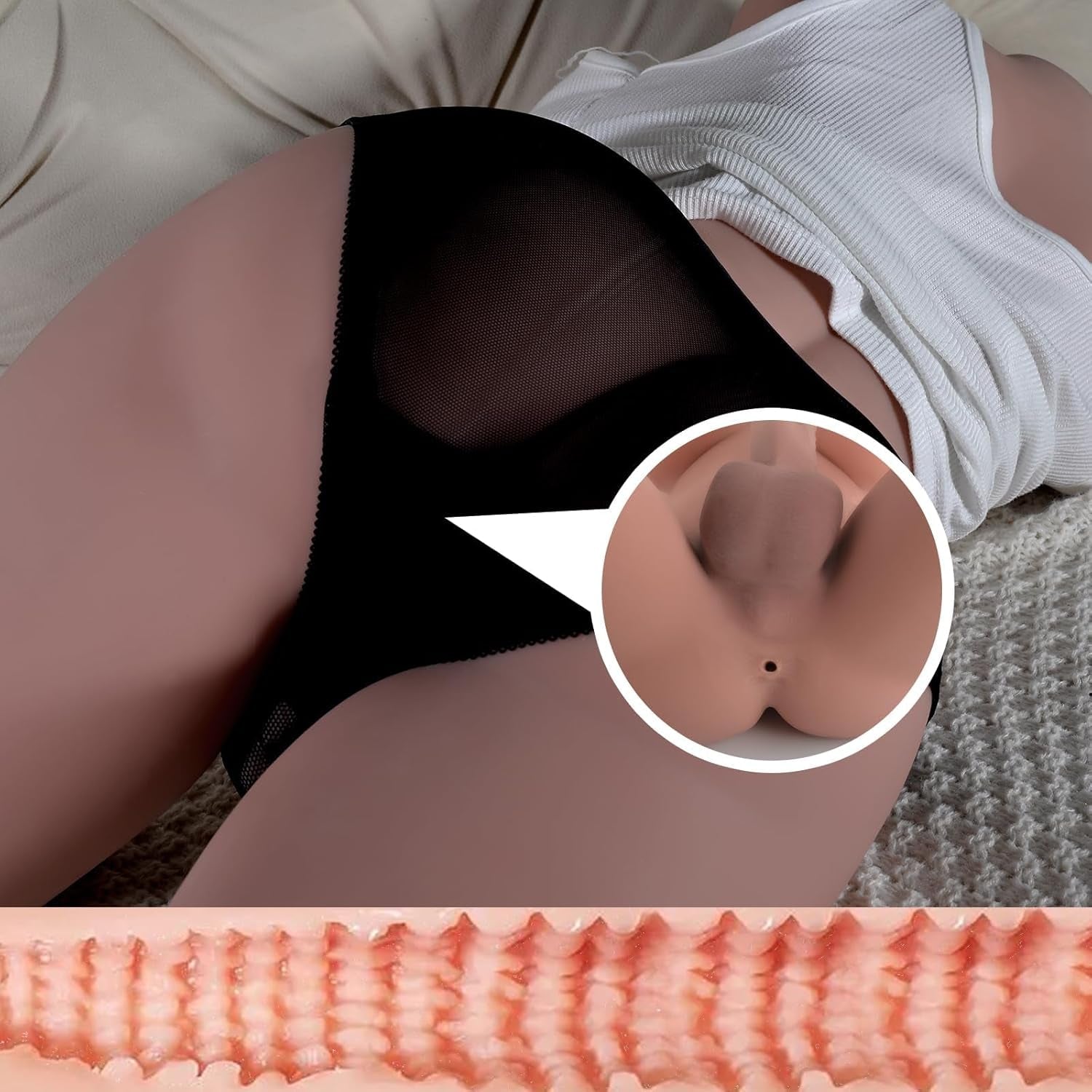 ScarlettEvo Trans Torso Sex Doll | Realistic Dildo & Curves - Vixen Adult Playroom