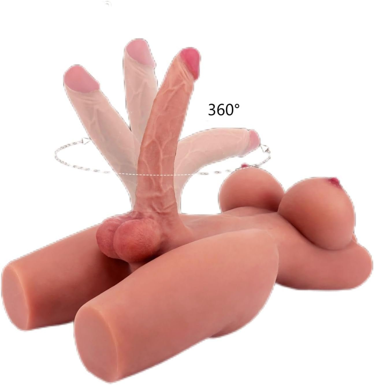 ScarlettEvo Trans Torso Sex Doll | Realistic Dildo & Curves - Vixen Adult Playroom