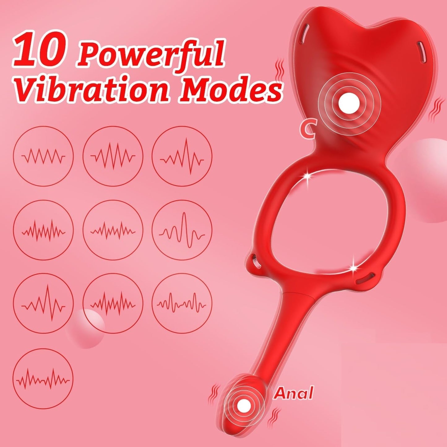 SecretBloom 3-in-1 Couples Wearable Panty Vibrator - Vixen | Nova Network